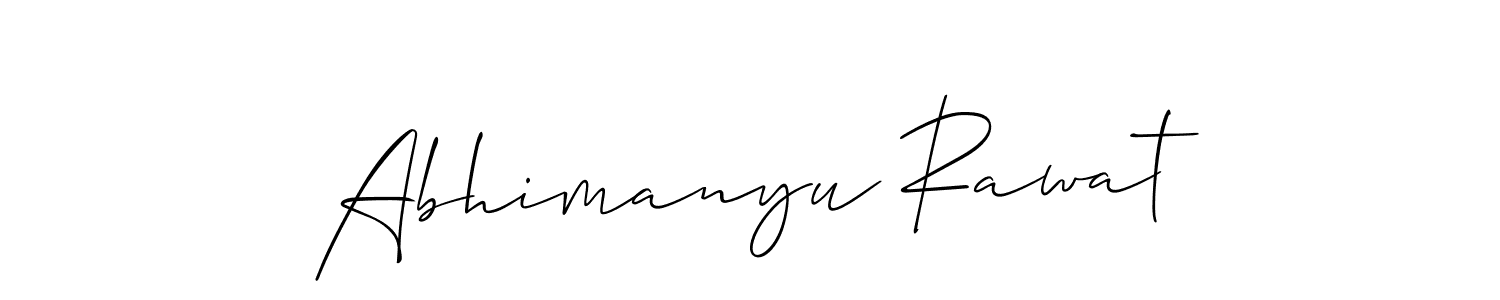 Best and Professional Signature Style for Abhimanyu Rawat. Allison_Script Best Signature Style Collection. Abhimanyu Rawat signature style 2 images and pictures png