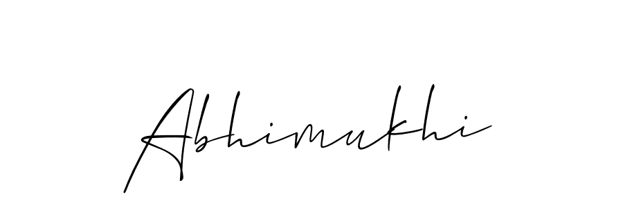 You can use this online signature creator to create a handwritten signature for the name Abhimukhi. This is the best online autograph maker. Abhimukhi signature style 2 images and pictures png