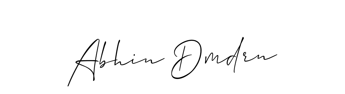 Allison_Script is a professional signature style that is perfect for those who want to add a touch of class to their signature. It is also a great choice for those who want to make their signature more unique. Get Abhin Dmdrn name to fancy signature for free. Abhin Dmdrn signature style 2 images and pictures png