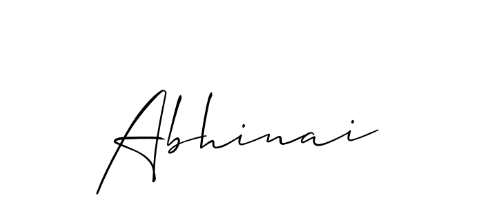 How to Draw Abhinai signature style? Allison_Script is a latest design signature styles for name Abhinai. Abhinai signature style 2 images and pictures png