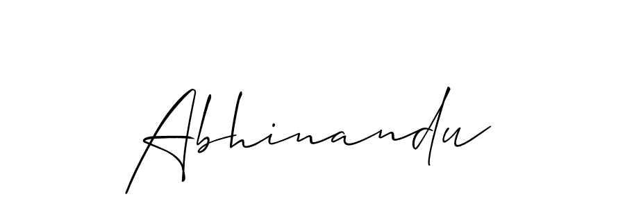 Also You can easily find your signature by using the search form. We will create Abhinandu name handwritten signature images for you free of cost using Allison_Script sign style. Abhinandu signature style 2 images and pictures png