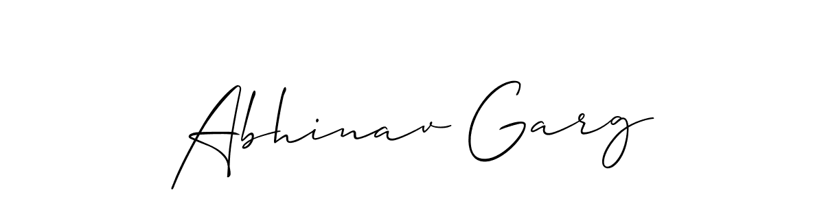 Make a beautiful signature design for name Abhinav Garg. Use this online signature maker to create a handwritten signature for free. Abhinav Garg signature style 2 images and pictures png