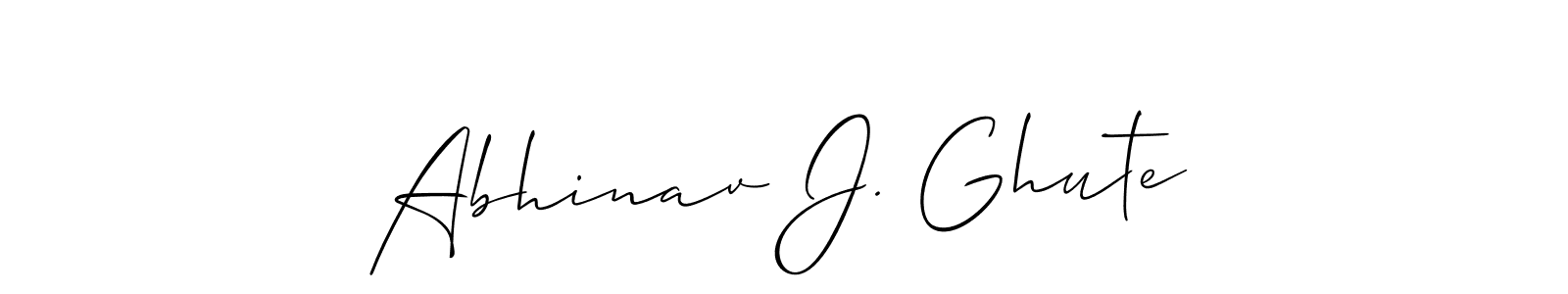 Similarly Allison_Script is the best handwritten signature design. Signature creator online .You can use it as an online autograph creator for name Abhinav J. Ghute. Abhinav J. Ghute signature style 2 images and pictures png