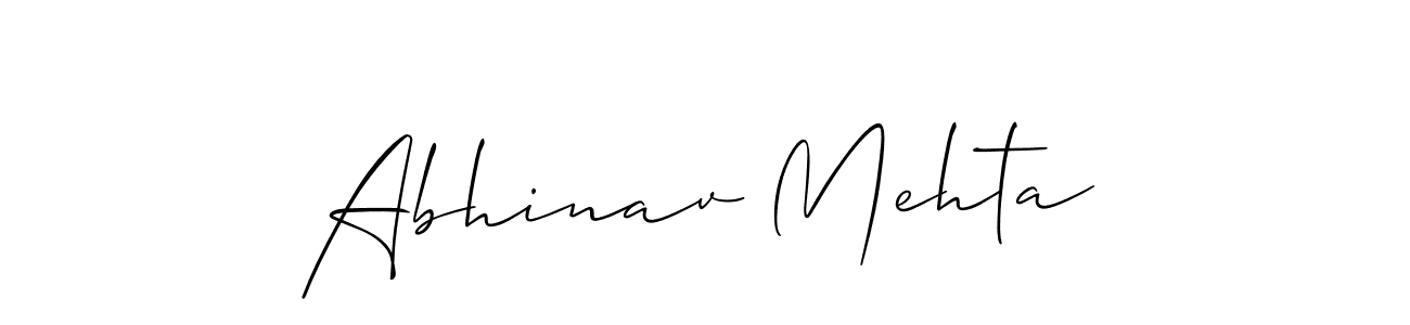 How to Draw Abhinav Mehta signature style? Allison_Script is a latest design signature styles for name Abhinav Mehta. Abhinav Mehta signature style 2 images and pictures png