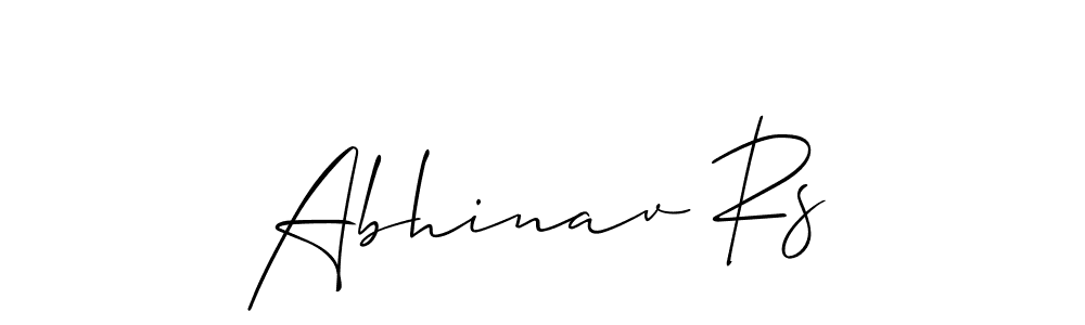 It looks lik you need a new signature style for name Abhinav Rs. Design unique handwritten (Allison_Script) signature with our free signature maker in just a few clicks. Abhinav Rs signature style 2 images and pictures png