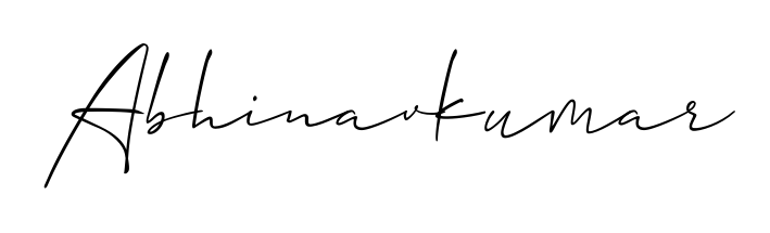 A modern signature idea for name Abhinavkumar using Allison_Script font. Clean strokes and elegant curves make it stand out instantly. Abhinavkumar signature style 2 images and pictures png