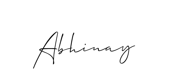 Abhinay stylish signature style. Best Handwritten Sign (Allison_Script) for my name. Handwritten Signature Collection Ideas for my name Abhinay. Abhinay signature style 2 images and pictures png