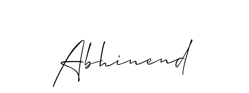 if you are searching for the best signature style for your name Abhinend. so please give up your signature search. here we have designed multiple signature styles  using Allison_Script. Abhinend signature style 2 images and pictures png
