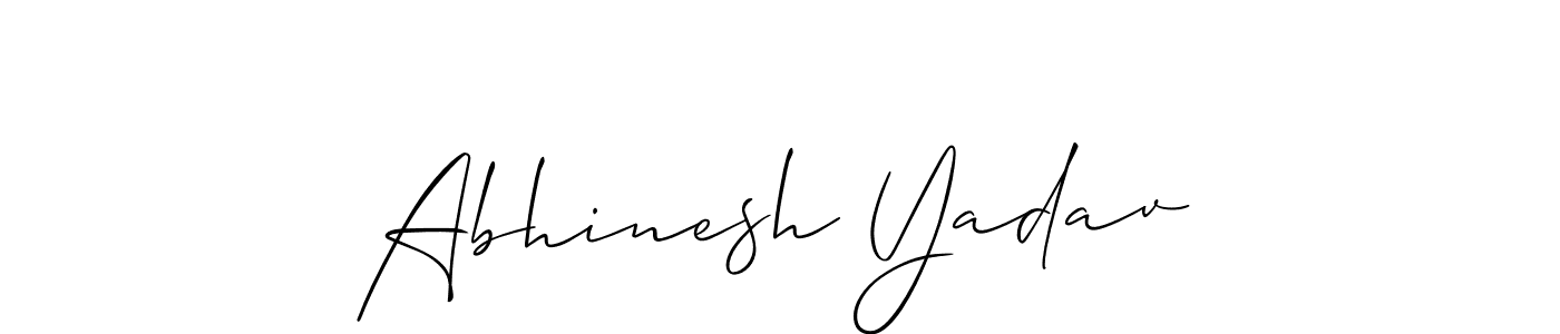 Best and Professional Signature Style for Abhinesh Yadav. Allison_Script Best Signature Style Collection. Abhinesh Yadav signature style 2 images and pictures png