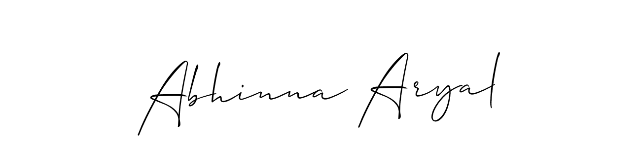 This is the best signature style for the Abhinna Aryal name. Also you like these signature font (Allison_Script). Mix name signature. Abhinna Aryal signature style 2 images and pictures png