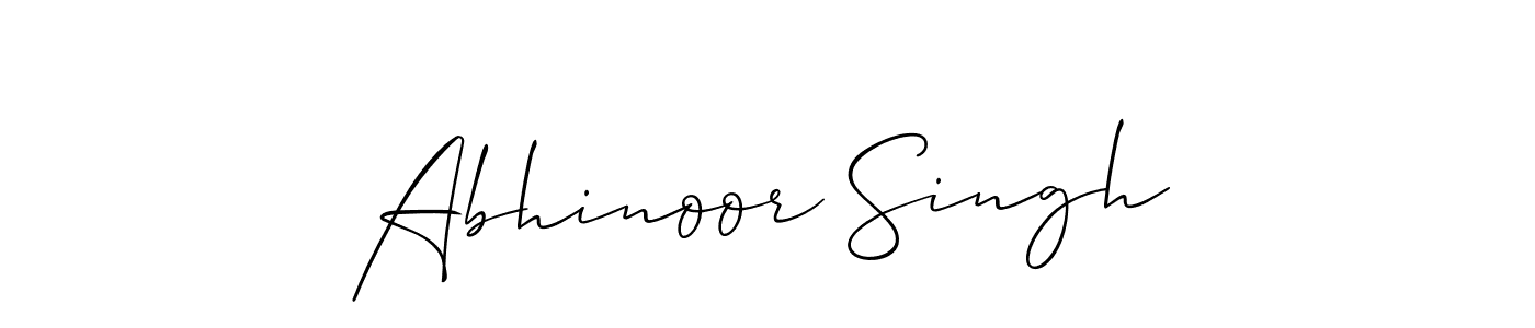 Make a beautiful signature design for name Abhinoor Singh. Use this online signature maker to create a handwritten signature for free. Abhinoor Singh signature style 2 images and pictures png