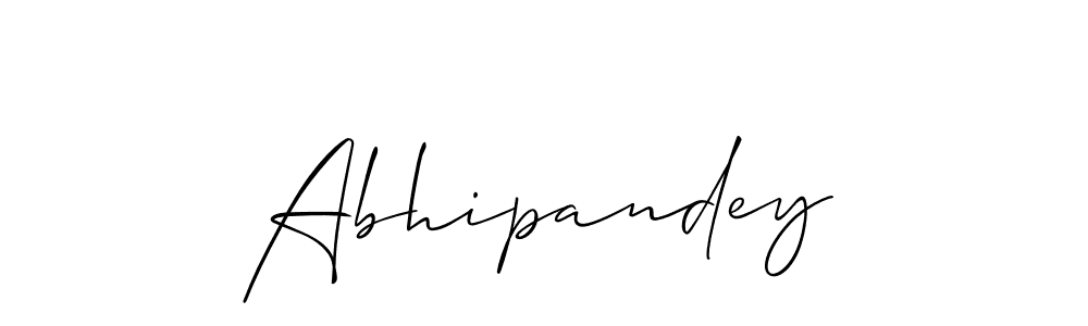 if you are searching for the best signature style for your name Abhipandey. so please give up your signature search. here we have designed multiple signature styles  using Allison_Script. Abhipandey signature style 2 images and pictures png