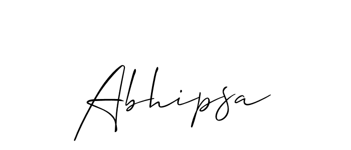 Make a beautiful signature design for name Abhipsa. Use this online signature maker to create a handwritten signature for free. Abhipsa signature style 2 images and pictures png