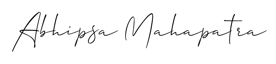 Achieve flawless digital penmanship with Abhipsa Mahapatra name in Allison_Script font. The perfect tool for creating online signatures. Abhipsa Mahapatra signature style 2 images and pictures png