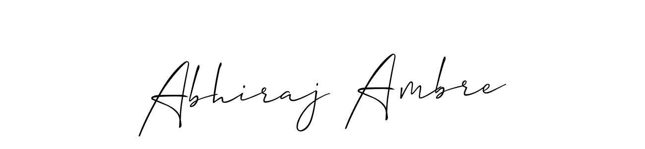 Once you've used our free online signature maker to create your best signature Allison_Script style, it's time to enjoy all of the benefits that Abhiraj Ambre name signing documents. Abhiraj Ambre signature style 2 images and pictures png