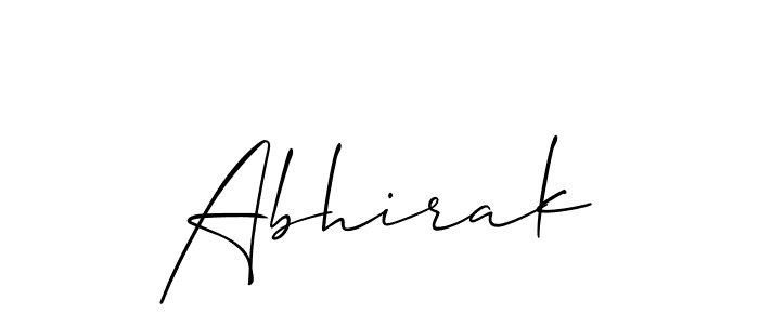 Once you've used our free online signature maker to create your best signature Allison_Script style, it's time to enjoy all of the benefits that Abhirak name signing documents. Abhirak signature style 2 images and pictures png