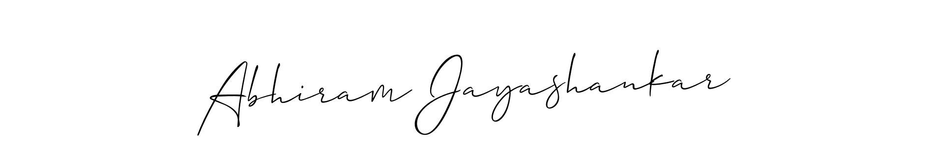 if you are searching for the best signature style for your name Abhiram Jayashankar. so please give up your signature search. here we have designed multiple signature styles  using Allison_Script. Abhiram Jayashankar signature style 2 images and pictures png