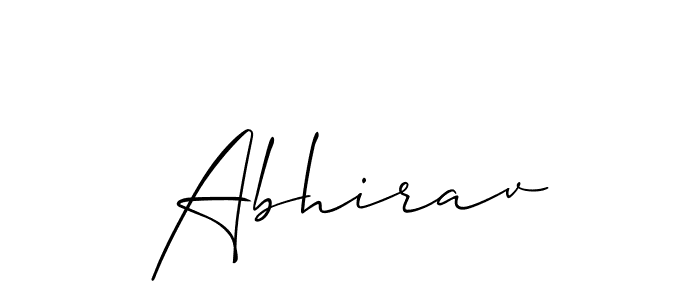 Allison_Script is a professional signature style that is perfect for those who want to add a touch of class to their signature. It is also a great choice for those who want to make their signature more unique. Get Abhirav name to fancy signature for free. Abhirav signature style 2 images and pictures png