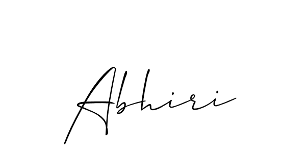 How to Draw Abhiri signature style? Allison_Script is a latest design signature styles for name Abhiri. Abhiri signature style 2 images and pictures png