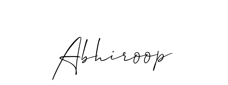 Once you've used our free online signature maker to create your best signature Allison_Script style, it's time to enjoy all of the benefits that Abhiroop name signing documents. Abhiroop signature style 2 images and pictures png