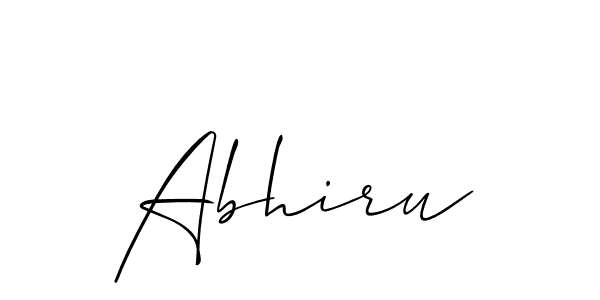 See photos of Abhiru official signature by Spectra . Check more albums & portfolios. Read reviews & check more about Allison_Script font. Abhiru signature style 2 images and pictures png