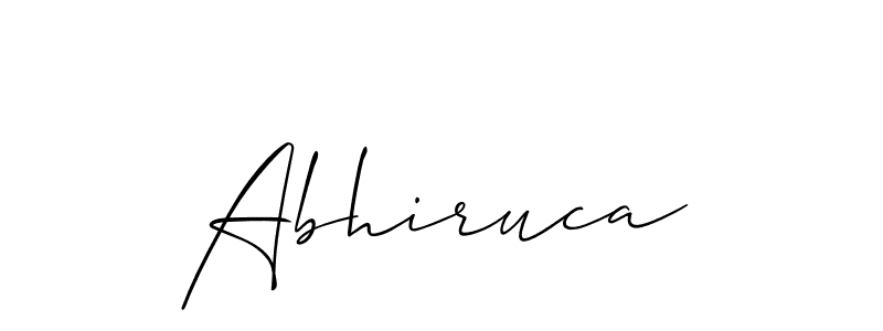 Here are the top 10 professional signature styles for the name Abhiruca. These are the best autograph styles you can use for your name. Abhiruca signature style 2 images and pictures png