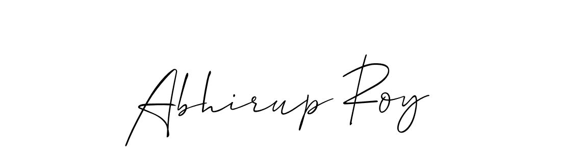 Make a beautiful signature design for name Abhirup Roy. With this signature (Allison_Script) style, you can create a handwritten signature for free. Abhirup Roy signature style 2 images and pictures png