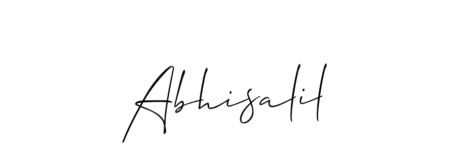 Once you've used our free online signature maker to create your best signature Allison_Script style, it's time to enjoy all of the benefits that Abhisalil name signing documents. Abhisalil signature style 2 images and pictures png