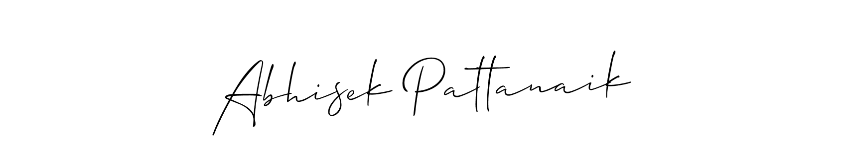 Make a beautiful signature design for name Abhisek Pattanaik. With this signature (Allison_Script) style, you can create a handwritten signature for free. Abhisek Pattanaik signature style 2 images and pictures png