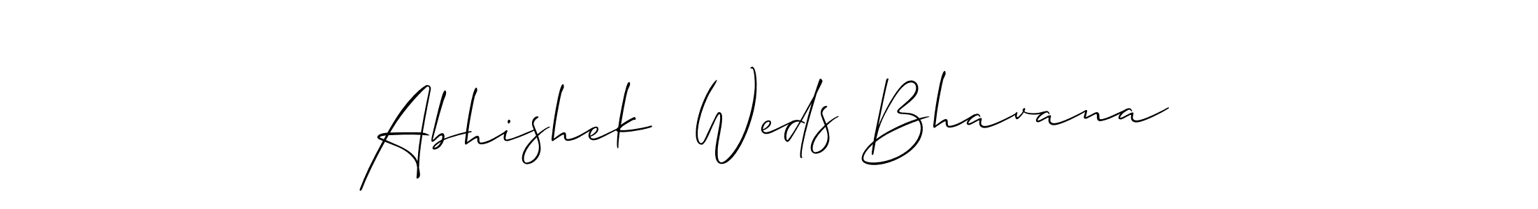 You can use this online signature creator to create a handwritten signature for the name Abhishek  Weds Bhavana. This is the best online autograph maker. Abhishek  Weds Bhavana signature style 2 images and pictures png