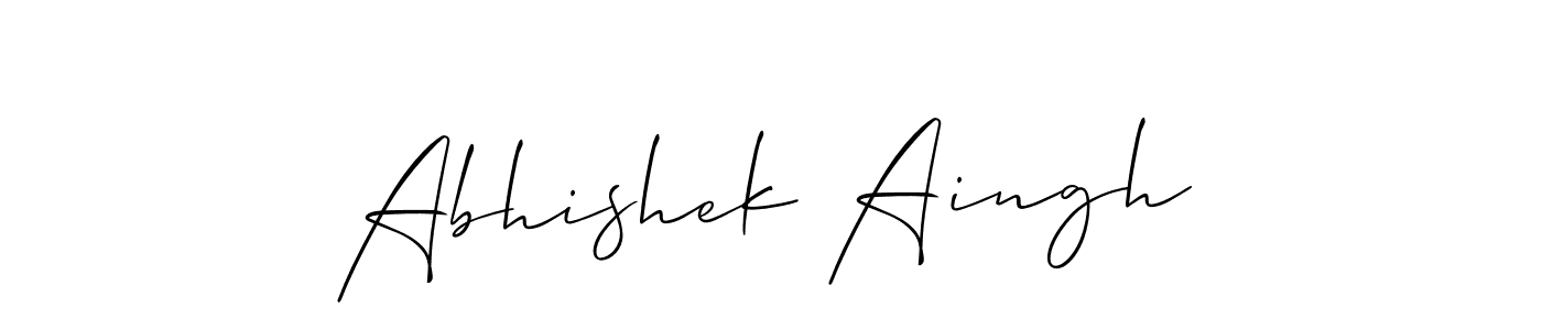 Here are the top 10 professional signature styles for the name Abhishek Aingh. These are the best autograph styles you can use for your name. Abhishek Aingh signature style 2 images and pictures png