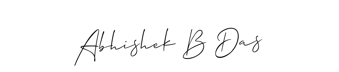 Once you've used our free online signature maker to create your best signature Allison_Script style, it's time to enjoy all of the benefits that Abhishek B Das name signing documents. Abhishek B Das signature style 2 images and pictures png