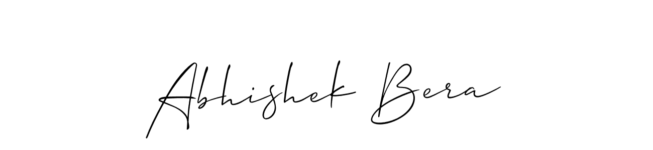 Make a beautiful signature design for name Abhishek Bera. Use this online signature maker to create a handwritten signature for free. Abhishek Bera signature style 2 images and pictures png