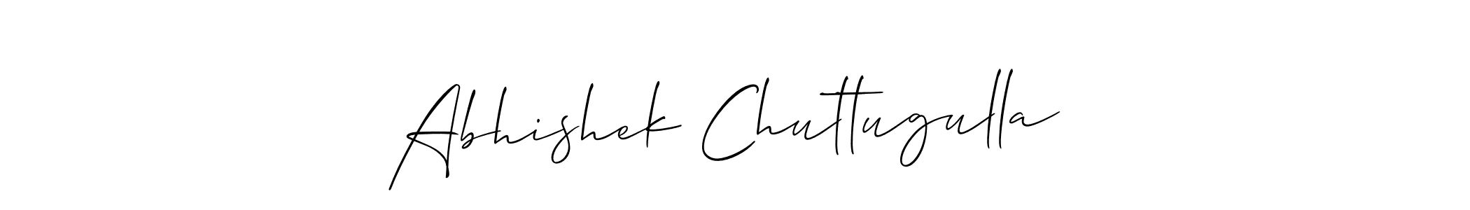 You should practise on your own different ways (Allison_Script) to write your name (Abhishek Chuttugulla ) in signature. don't let someone else do it for you. Abhishek Chuttugulla  signature style 2 images and pictures png