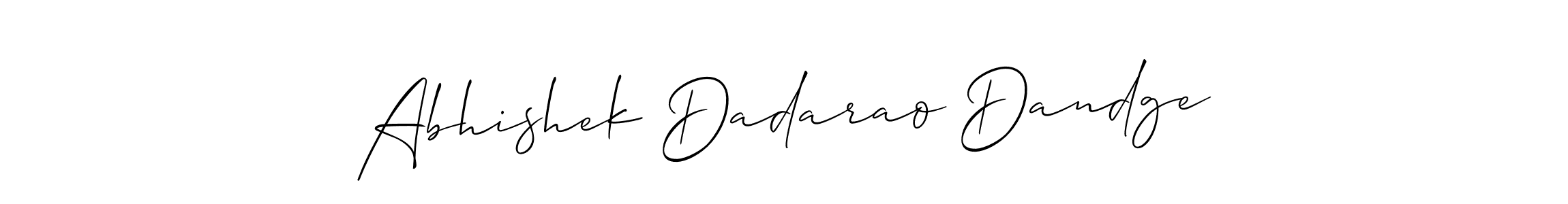 The best way (Allison_Script) to make a short signature is to pick only two or three words in your name. The name Abhishek Dadarao Dandge include a total of six letters. For converting this name. Abhishek Dadarao Dandge signature style 2 images and pictures png