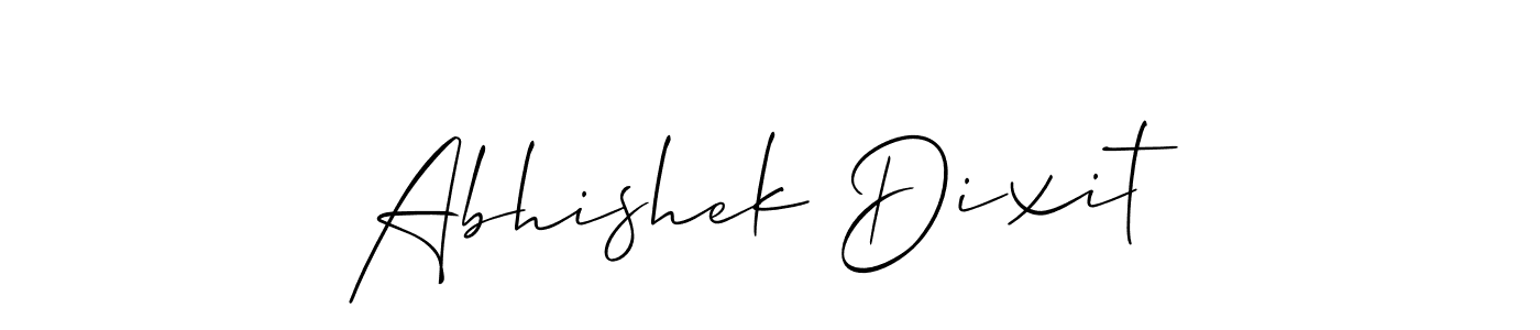 It looks lik you need a new signature style for name Abhishek Dixit. Design unique handwritten (Allison_Script) signature with our free signature maker in just a few clicks. Abhishek Dixit signature style 2 images and pictures png