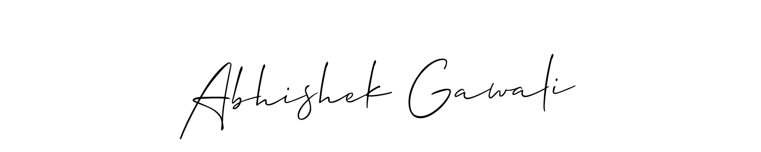 Here are the top 10 professional signature styles for the name Abhishek Gawali. These are the best autograph styles you can use for your name. Abhishek Gawali signature style 2 images and pictures png