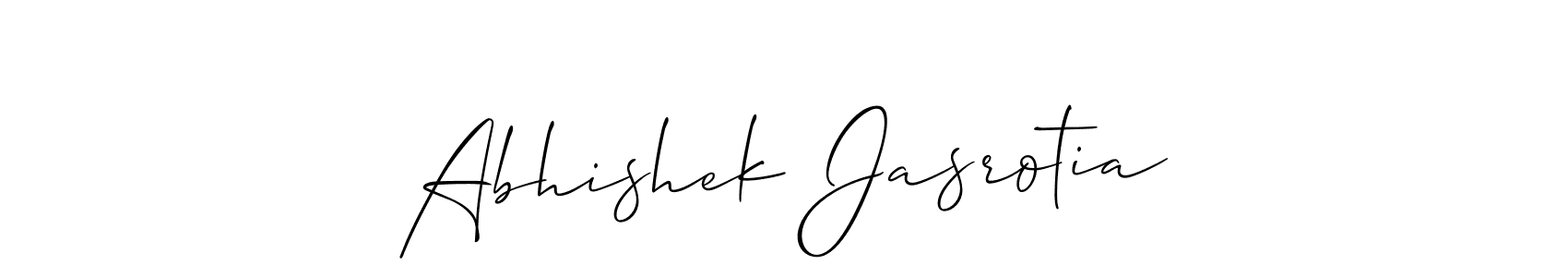 Here are the top 10 professional signature styles for the name Abhishek Jasrotia. These are the best autograph styles you can use for your name. Abhishek Jasrotia signature style 2 images and pictures png