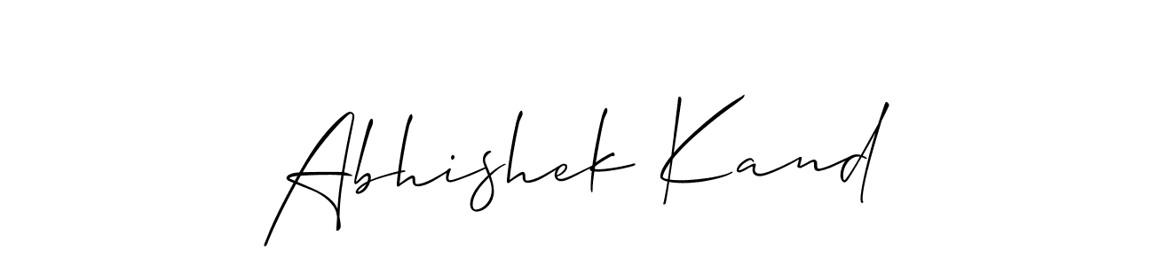 Here are the top 10 professional signature styles for the name Abhishek Kand. These are the best autograph styles you can use for your name. Abhishek Kand signature style 2 images and pictures png
