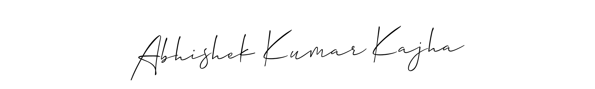 You can use this online signature creator to create a handwritten signature for the name Abhishek Kumar Kajha. This is the best online autograph maker. Abhishek Kumar Kajha signature style 2 images and pictures png