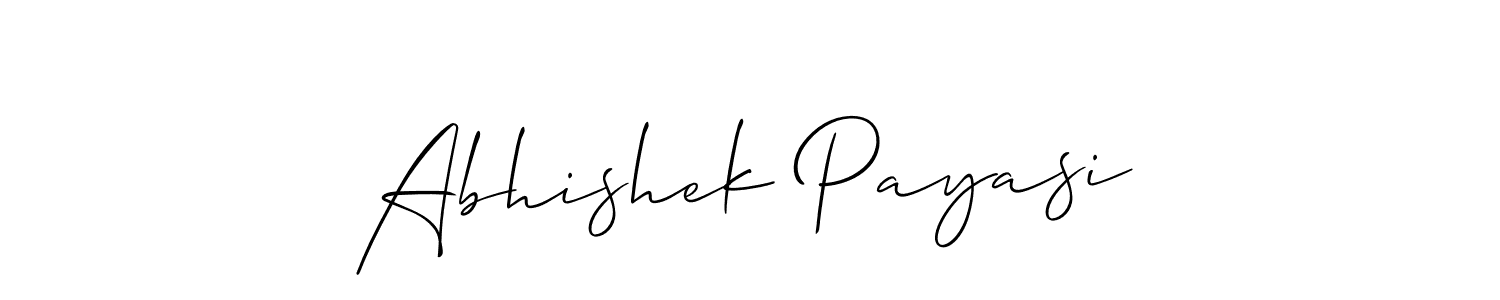 This is the best signature style for the Abhishek Payasi name. Also you like these signature font (Allison_Script). Mix name signature. Abhishek Payasi signature style 2 images and pictures png