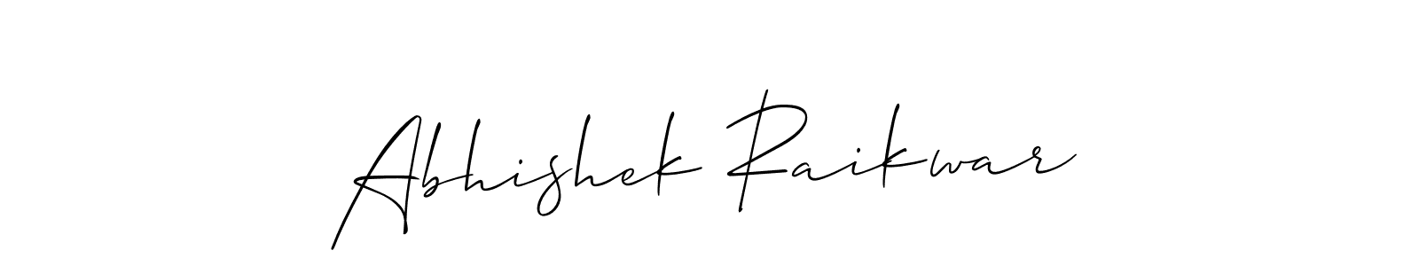 Here are the top 10 professional signature styles for the name Abhishek Raikwar. These are the best autograph styles you can use for your name. Abhishek Raikwar signature style 2 images and pictures png