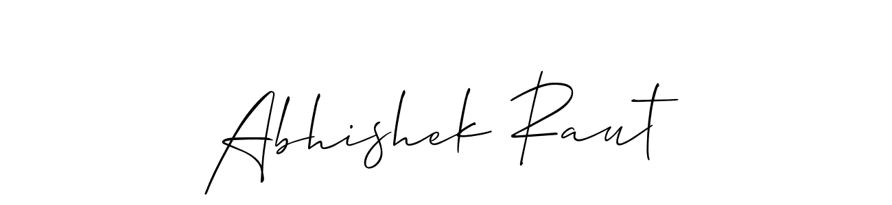 Make a beautiful signature design for name Abhishek Raut. Use this online signature maker to create a handwritten signature for free. Abhishek Raut signature style 2 images and pictures png