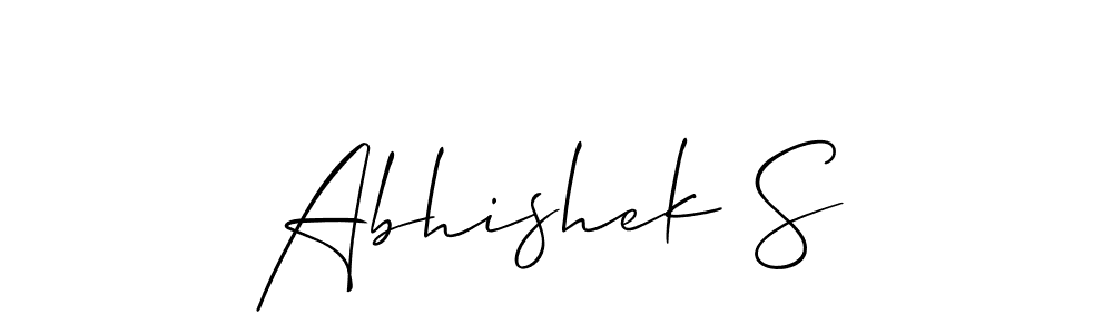 You can use this online signature creator to create a handwritten signature for the name Abhishek S. This is the best online autograph maker. Abhishek S signature style 2 images and pictures png