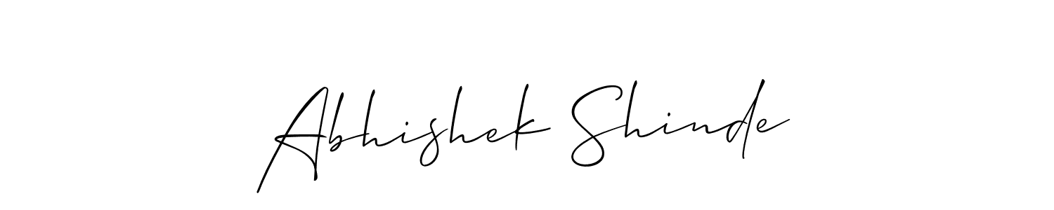 Best and Professional Signature Style for Abhishek Shinde. Allison_Script Best Signature Style Collection. Abhishek Shinde signature style 2 images and pictures png