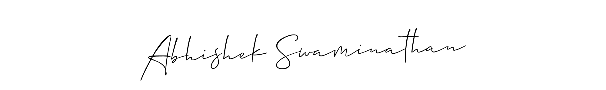 You can use this online signature creator to create a handwritten signature for the name Abhishek Swaminathan. This is the best online autograph maker. Abhishek Swaminathan signature style 2 images and pictures png