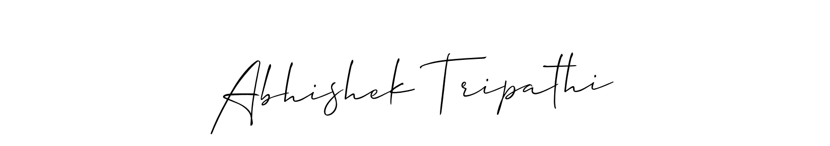 Similarly Allison_Script is the best handwritten signature design. Signature creator online .You can use it as an online autograph creator for name Abhishek Tripathi. Abhishek Tripathi signature style 2 images and pictures png