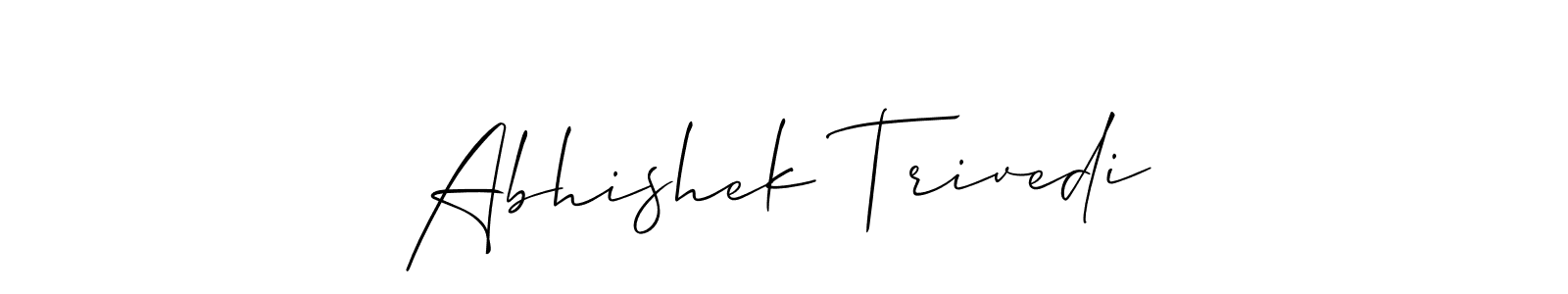 You can use this online signature creator to create a handwritten signature for the name Abhishek Trivedi. This is the best online autograph maker. Abhishek Trivedi signature style 2 images and pictures png