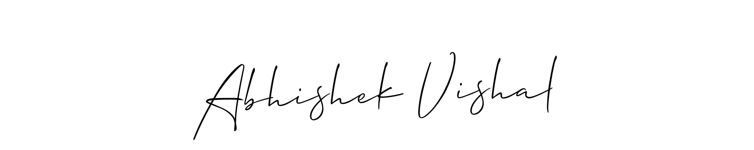 See photos of Abhishek Vishal official signature by Spectra . Check more albums & portfolios. Read reviews & check more about Allison_Script font. Abhishek Vishal signature style 2 images and pictures png