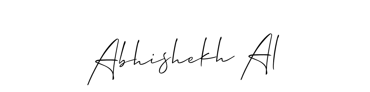 Best and Professional Signature Style for Abhishekh Al. Allison_Script Best Signature Style Collection. Abhishekh Al signature style 2 images and pictures png